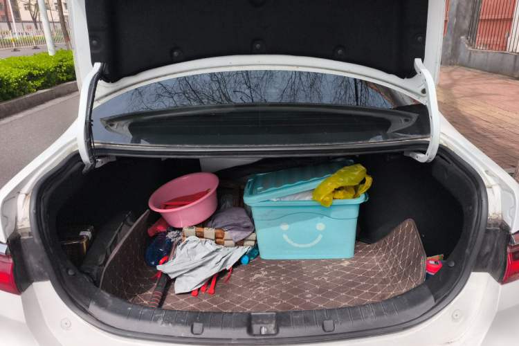 Used BYD Qin New Energy 2021 Travel Edition Trunk