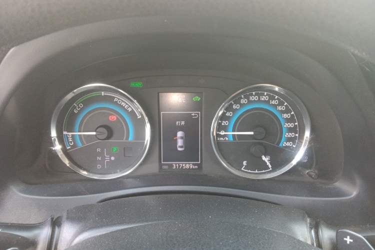 Used Toyota Levin 2017 Revised Dual-Engine 1.8H GS E-CVT Elite Sunroof Version China V Standard Instrument Cluster