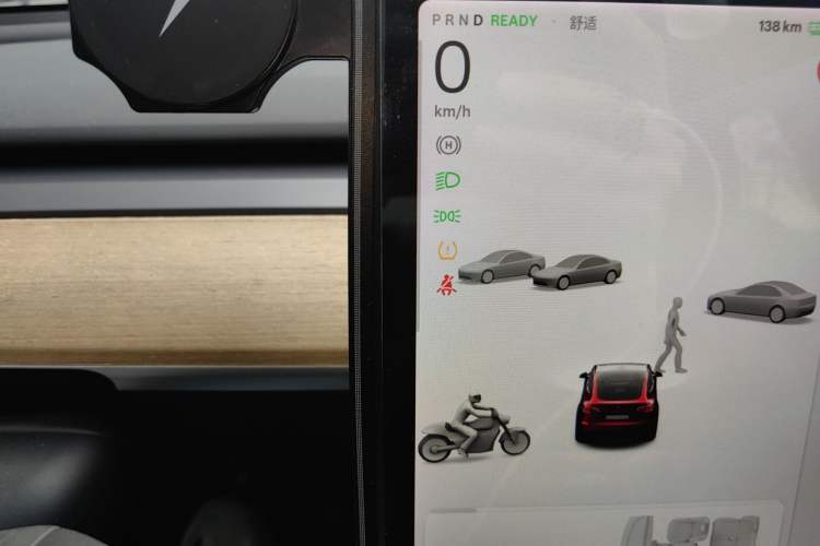 Used Tesla Model Y 2021 Standard Range Rear-Wheel Drive Version Instrument Cluster