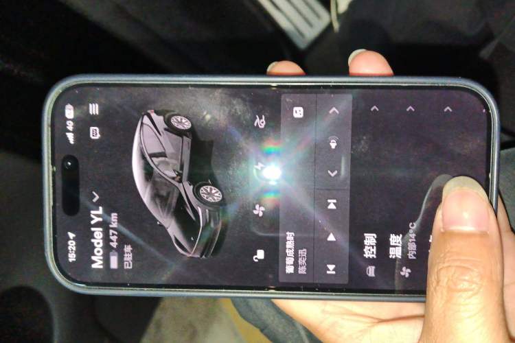 Used Tesla Model Y L 2025 Model Long-Range All-Wheel-Drive Version Vehicle Key