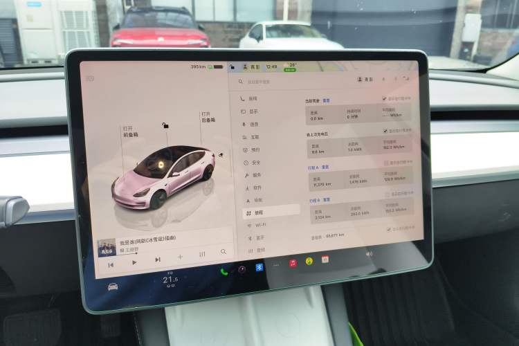 Used Tesla Model 3 2022 Rear-Wheel-Drive Version Instrument Cluster