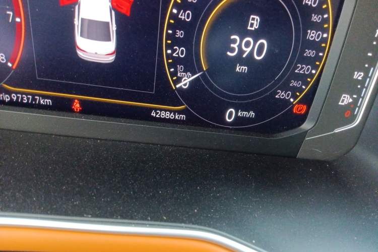 Used Volkswagen Bora 2023 200TSI DSG YueXing PRO Edition Odometer Close Up