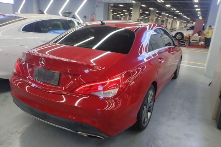 Used Mercedes-Benz CLA 2019 CLA 200 Sport Edition Rear Right 45 Deg