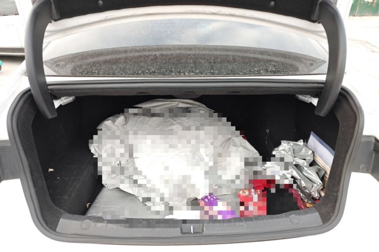 Used BYD Qin PLUS 2021 DM-i 55KM Flagship Model Trunk