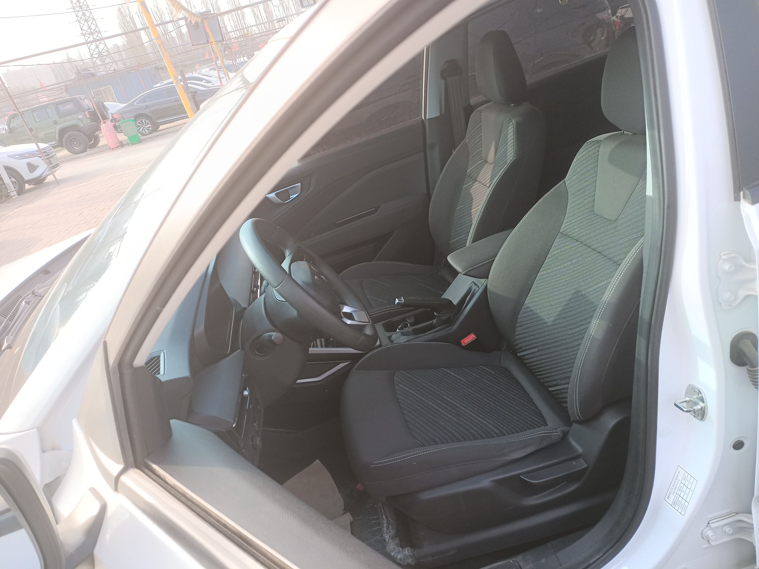 Avant de la voiture