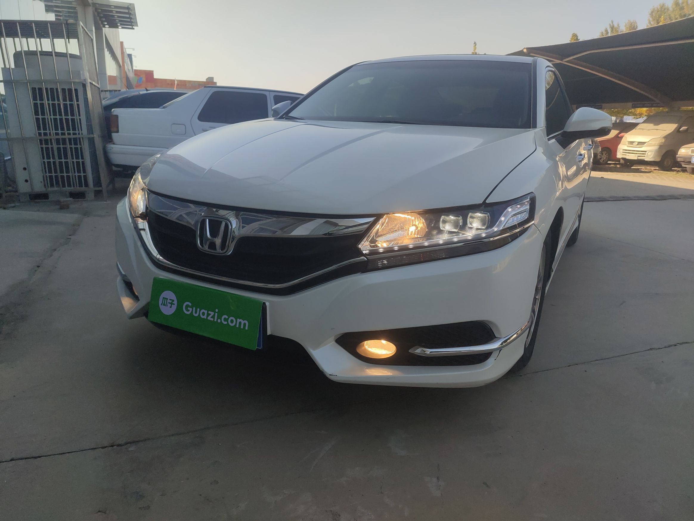 تحت مقدمة السيارة