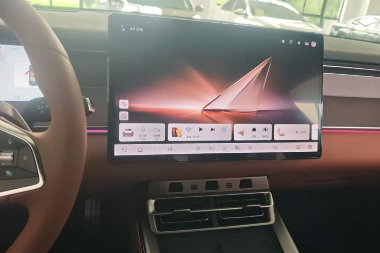 Used BYD Han L 2025 DM-p Four-Wheel-Drive LiDAR Flagship Model Audio And AC Panel