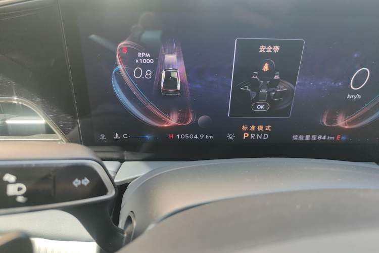 Used Lincoln Z 2022 iKoo Luxury Edition Odometer Close Up