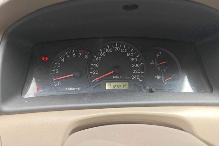 Used Toyota Corolla EX 2010 1.6L Automatic Classic Edition Instrument Cluster