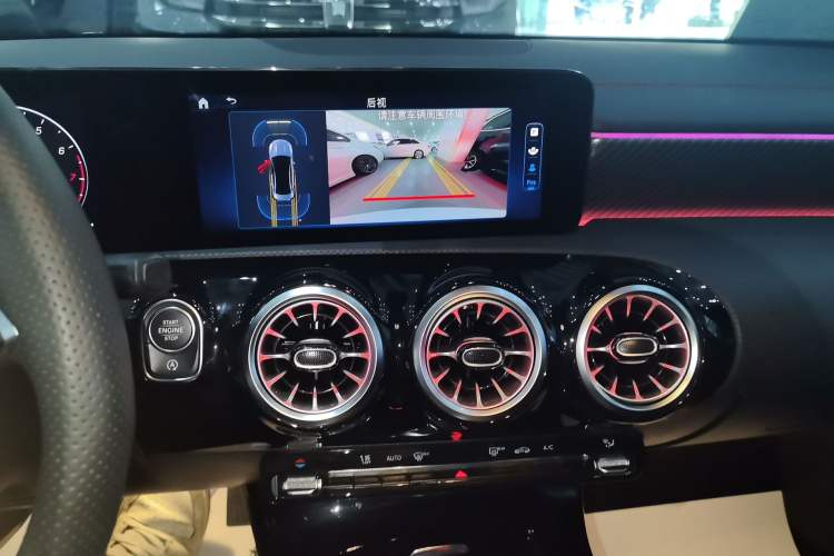 Used Mercedes-Benz A-Class 2024 A 200 L Fashion Model Audio And AC Panel