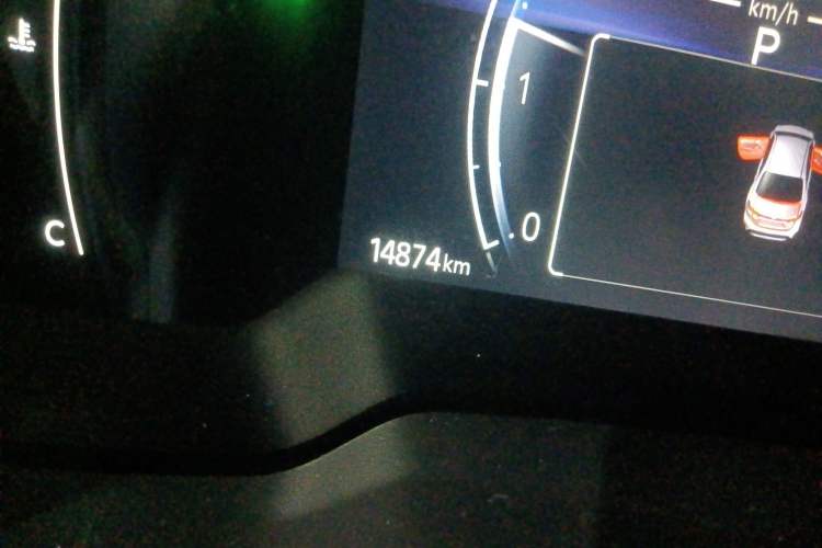Used Toyota Allion 2023 2.0L Pioneer Edition Odometer Close Up