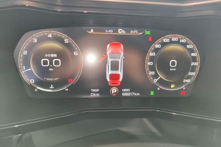Used Geely Auto Monjaro S 2021 2.0TD Automatic Two-Wheel Drive Lightning Edition Instrument Cluster
