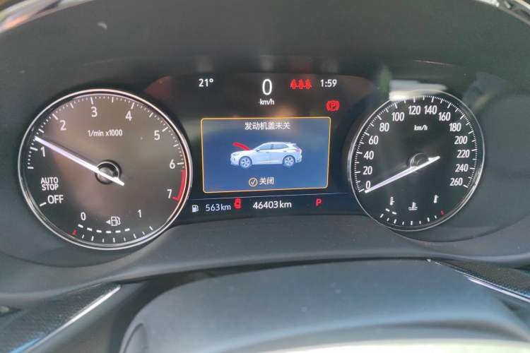 Used Buick Envision 2023 Encore Plus 652T Five-Seat Luxury Model Instrument Cluster