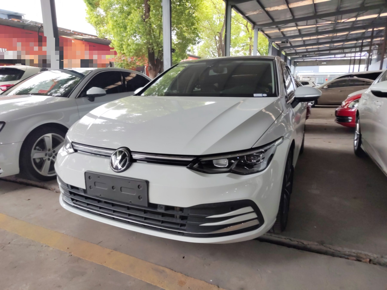 Parte inferior delantera