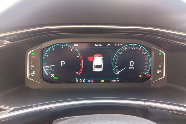 Used Volkswagen Tayron X 2020 330TSI Two-Wheel Drive Luxury Smart Connectivity Version Instrument Cluster