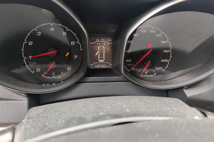 Used Chery Tiggo 5 2014 2.0L Manual - Family Deluxe Edition Odometer Close Up