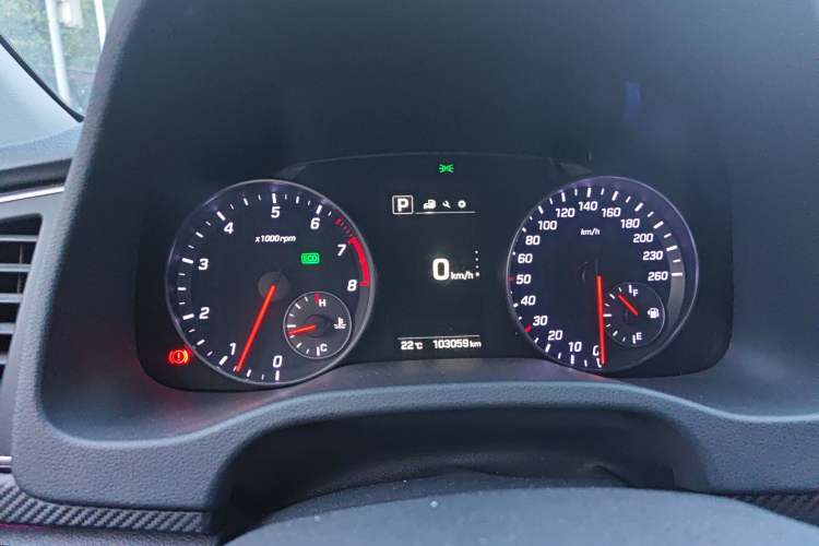 Used Hyundai Elantra (6th Generation / Lingdong) 2018 1.4T Dual-Clutch Xuan Dong · Dynamic Edition Instrument Cluster