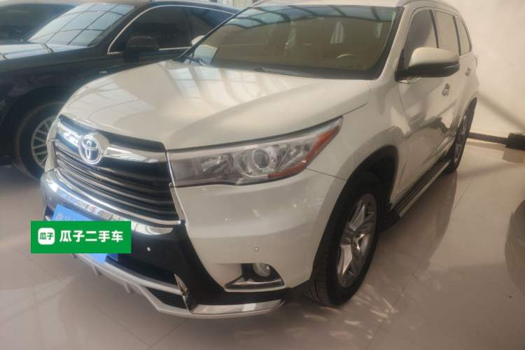 Used Toyota Highlander 2017 2.0T Four-Wheel Drive Luxury Edition 7 Seats