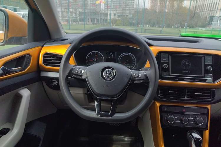 Used Volkswagen T-Cross 2020 1.5L Automatic Comfort Edition Steering Wheel