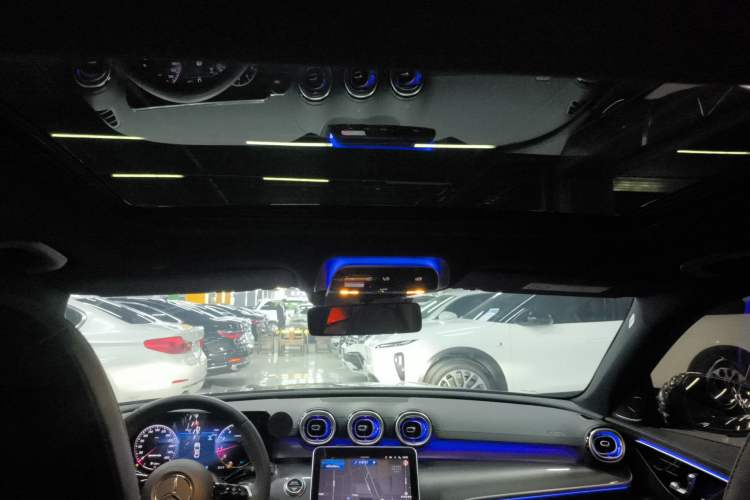 Used Mercedes-Benz C-Class 2025 C 260 L Obsidian Night Sport Edition Headliner