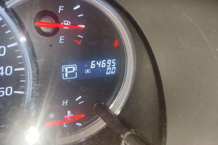 Used Nissan Teana 2012 2.0L XL Smart Enjoyment Version Odometer Close Up