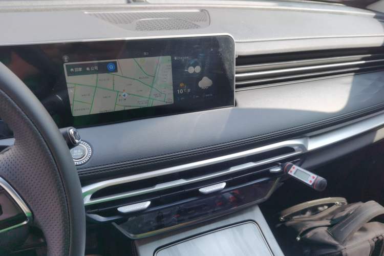 Used JETOUR X70 PLUS 2023 1.5T Manual Warrior PRO 5-Seater Audio And AC Panel