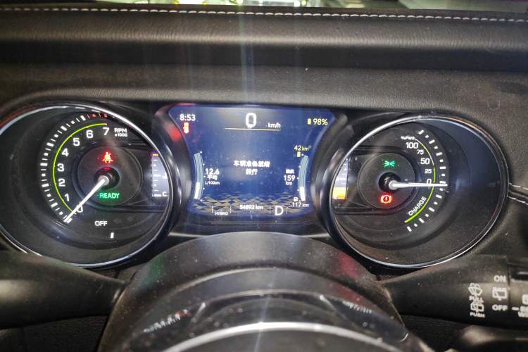 Used Jeep Wrangler New Energy 2021 Four-Door 2.0T 4xe Sahara