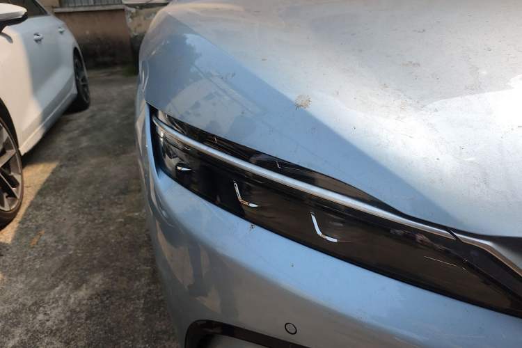 Used BYD Han 2023 EV Champion Edition 605KM Front-Drive Premium Model Right Front Headlight