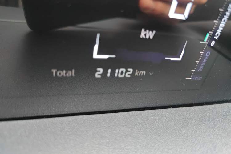 Used CHANGAN NEVO A05 2024 145 Pro Odometer Close Up