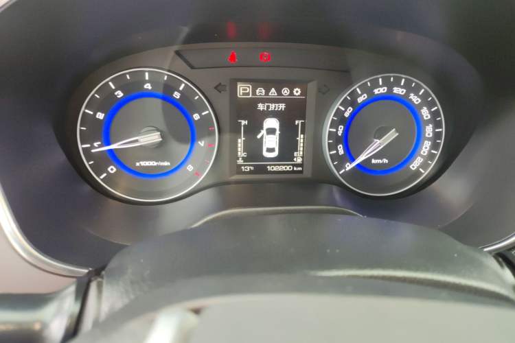 Used CHANGAN Eado DT 2018 1.6L Automatic Smart Enjoyment Model Odometer Close Up