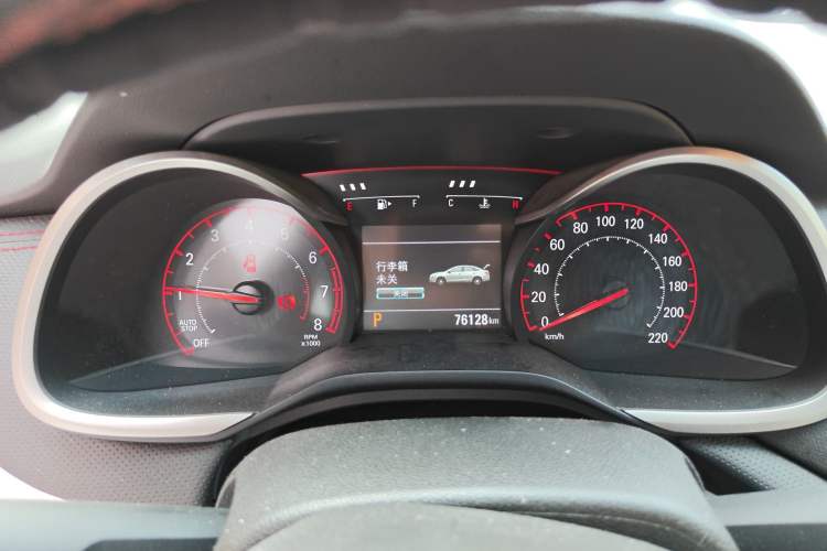 Used Chevrolet Monza 2019 RS 330T Automatic Comfort Edition China VI Standard Instrument Cluster