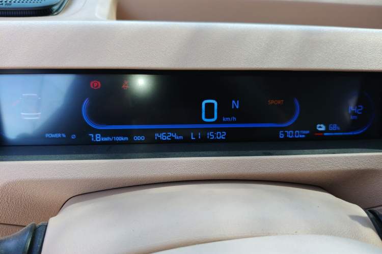 Used Geely Galaxy Panda 2024 Panda Mini 200km Endurance Bear Instrument Cluster