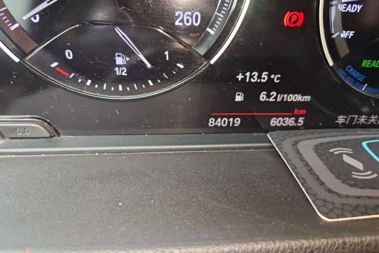 Used BMW X1 New Energy 2018 xDrive25Le Luxury Model Odometer Close Up