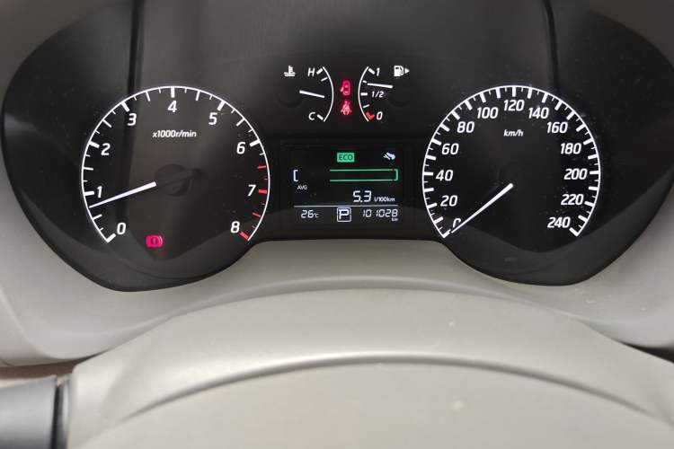 Used Nissan Sylphy 2012 1.6 XL CVT Luxury Edition Odometer Close Up