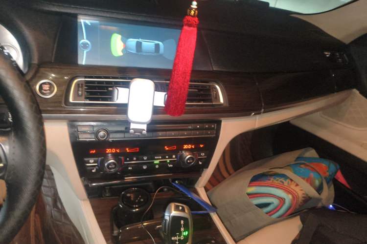 Used BMW 7 Series 2009 730Li Leading Model Audio And AC Panel