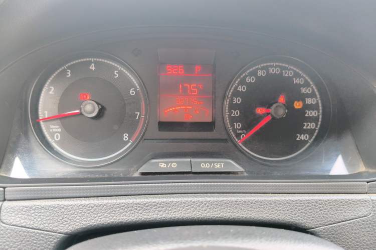 Used Volkswagen Santana 2021 1.5L Automatic Fashion Edition Odometer Close Up