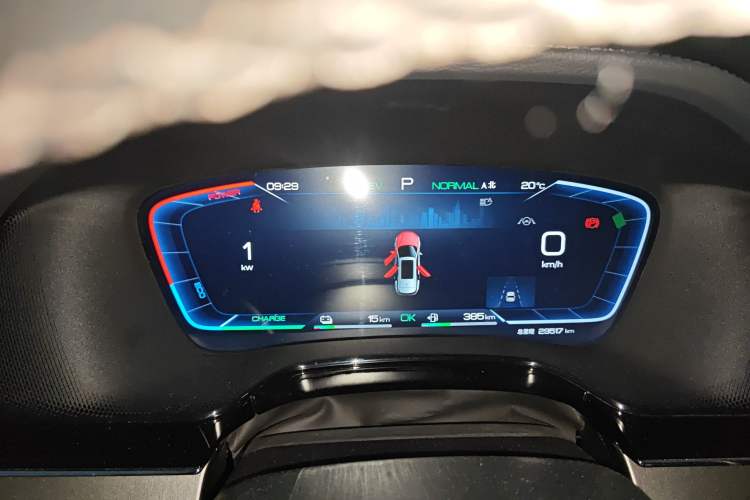 Used BYD Tang New Energy 2023 DM-i Champion Edition 112KM Prestige Model Instrument Cluster