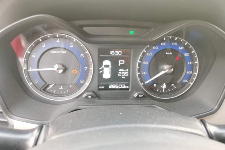 Used Geely Auto Vision X3 2019 Upgraded Model 1.5L CVT Elite Version Instrument Cluster