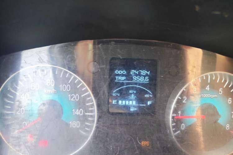 Used Jinbei Hiace X30 2021 1.5L Wealthy Edition Bus China VI Standard SWC15M Odometer Close Up