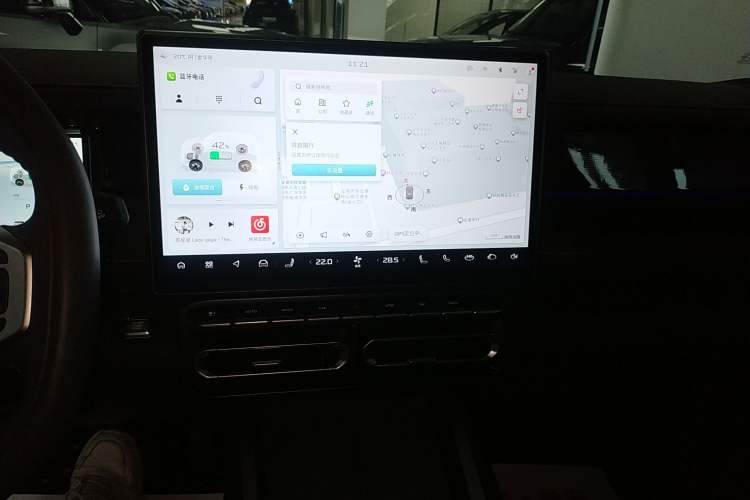 Used JETOUR Shanhai T1 2025 150 km Heading South Audio And AC Panel