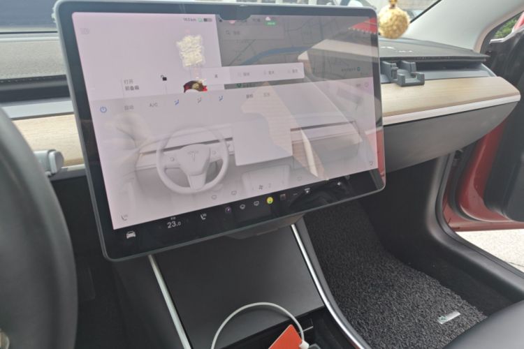 Used Tesla Model 3 2020 Revised Version Standard Range Rear-Wheel Drive – Upgraded Edition Audio And AC Panel