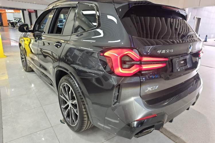Used BMW X3 2022 xDrive30i Luxury Model M Night Sky Package Rear Left 45 Deg