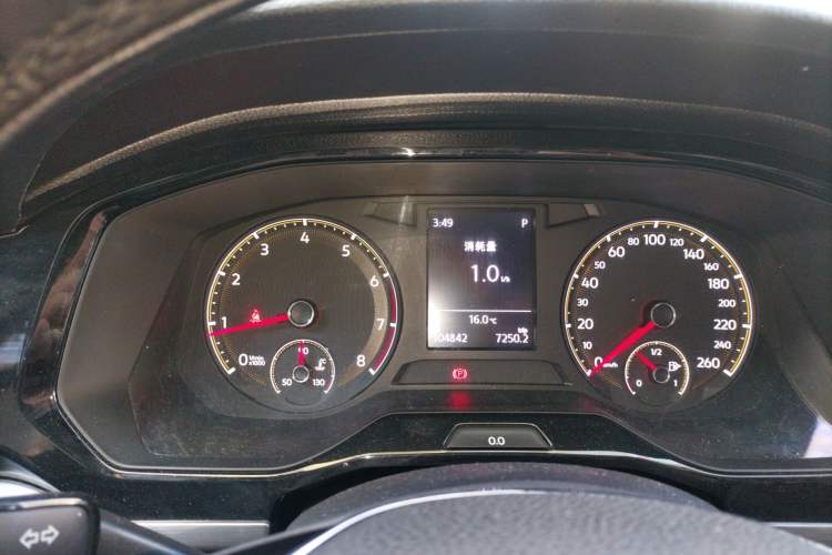 Used Volkswagen Bora 2019 Revised Version 1.5L Automatic Comfort Edition China VI Standard Instrument Cluster