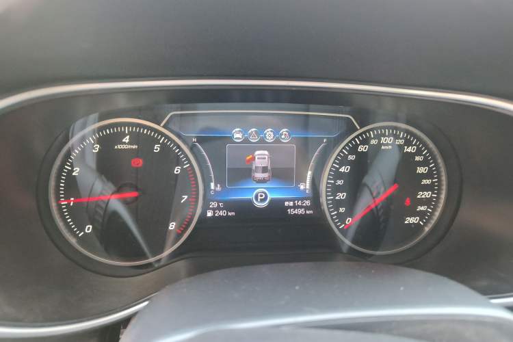 Used Hongqi H5 2022 Classic Model Facelift 1.5T DCT Qiyun Edition Instrument Cluster