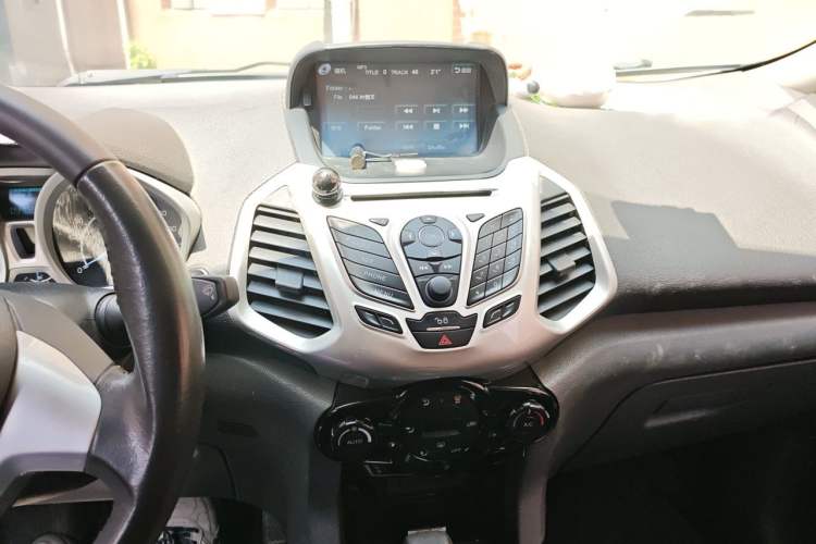 Used Ford EcoSport 2013 1.5L Automatic Prestige Model Audio And AC Panel