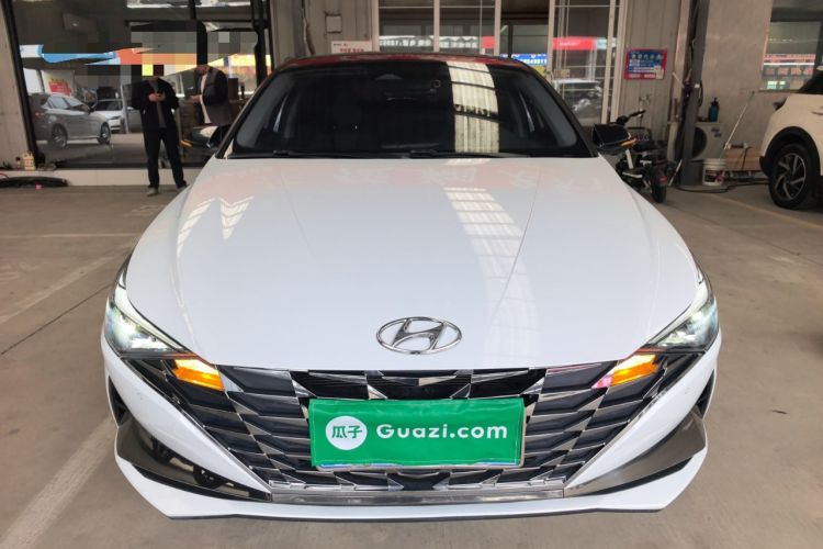 Used Hyundai Elantra 2022 1.5L CVT LUX Prestige Edition Front