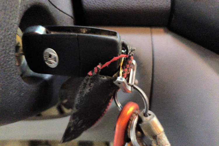 Used BAIC Weiwang M20 2014 1.5L practical type BJ415A Vehicle Key