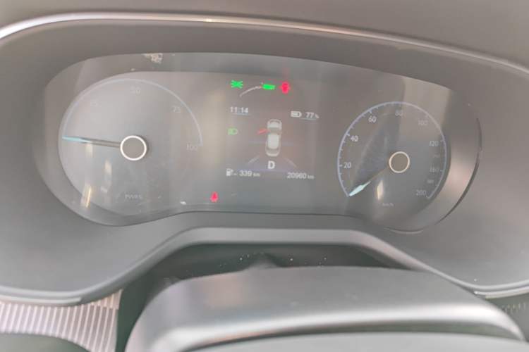 Used Hongqi E-QM5 2023 Revised Version Basic Travel Edition Instrument Cluster