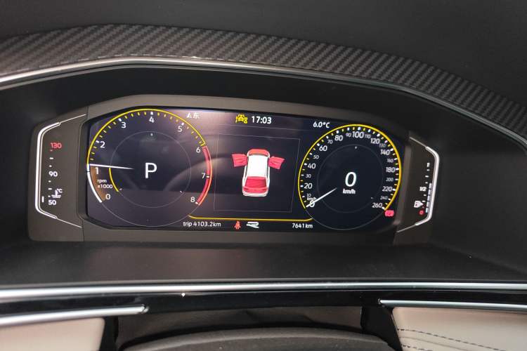 Used Volkswagen Tiguan L 2023 330TSI Automatic Two-Wheel Drive R-Line Enjoyment Edition Instrument Cluster