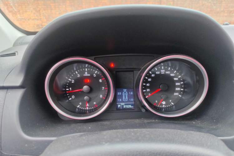 Used Haval H6 2017 Blue Label Sport Edition 1.5T Automatic Two-Wheel Drive Luxury Model Instrument Cluster